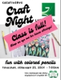 GPL Craft Night: Get Creative with Colored Pencils