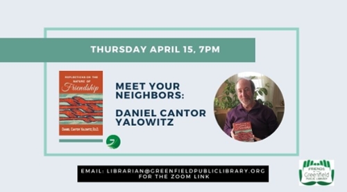 Meet Your Neighbors: Local Author Daniel Yalowitz