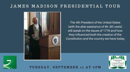 President Madison Visits the Library