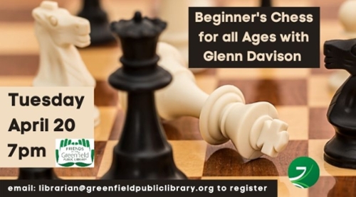 Beginner's Chess for All Ages with Glenn Davison
