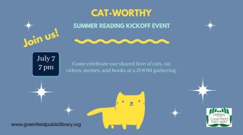 Cat-Worthy Summer Reading Kick-off