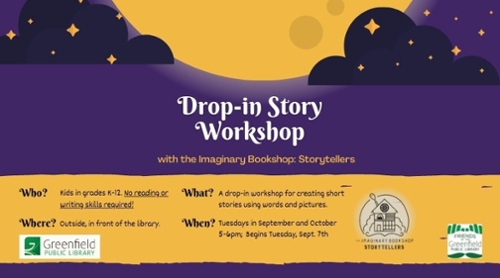 Drop-in Story Workshop with the Imaginary Bookshop