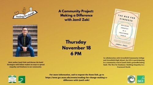 Reading for Change: Making a Difference with Jamil Zaki