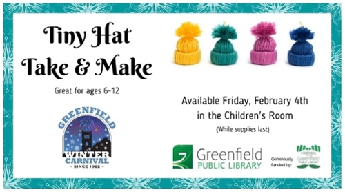 Children’s Take and Makes: Tiny Winter Hats
