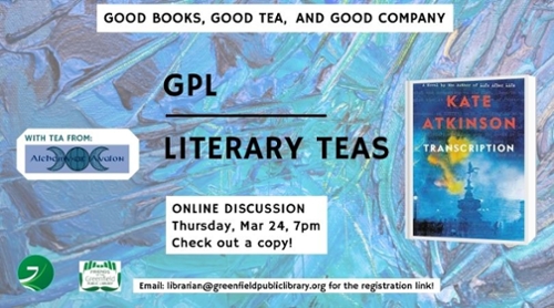 Literary Teas at the GPL: Transcription
