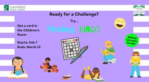 Kids Reading Challenge: Reading BINGO