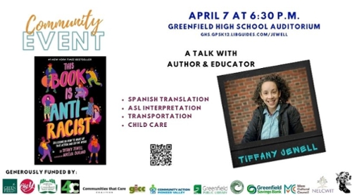A Community Event with Tiffany Jewell