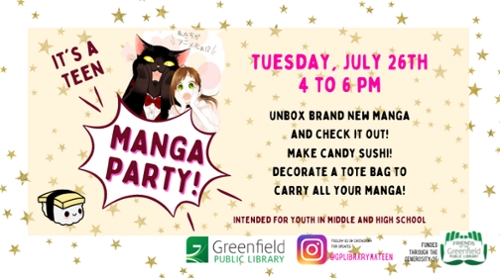 Teen Manga Party
