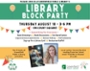 Library Summer Block Party on Court Square