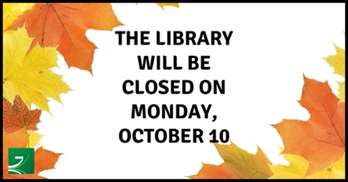 Library Closed for the Holiday