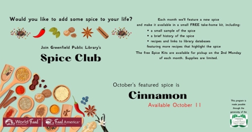 October's Spice Club Kit is Available on Tuesday, October 11