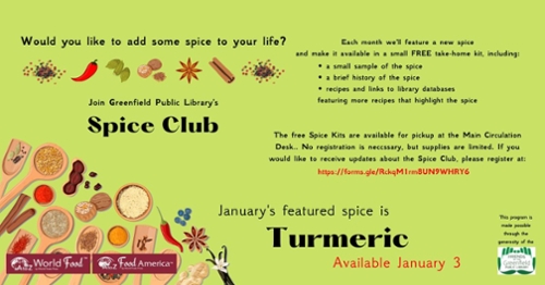 GPL’s Spice Club Kit: Turmeric