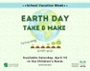April School Vacation Week: Earth Day Take & Makes