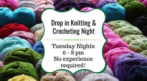 Drop-In Knitting and Crocheting Group
