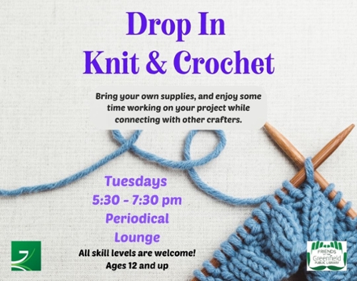 Drop-In Knitting & Crochet