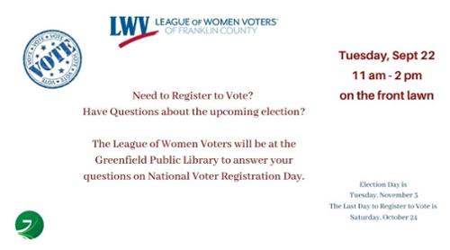 League of Women Voters Information Session