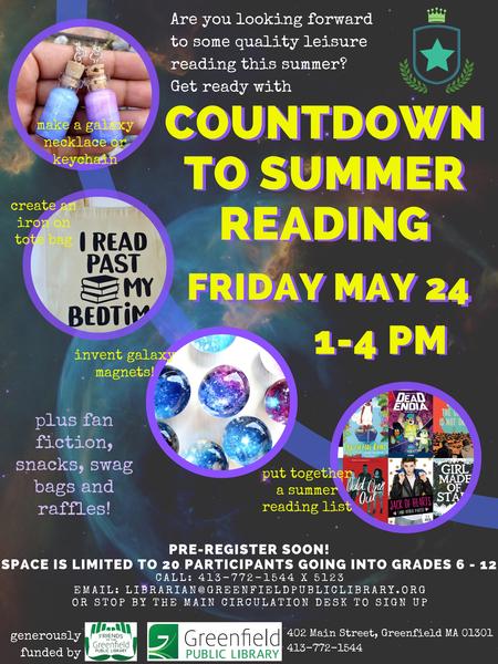 Countdown to Summer Reading