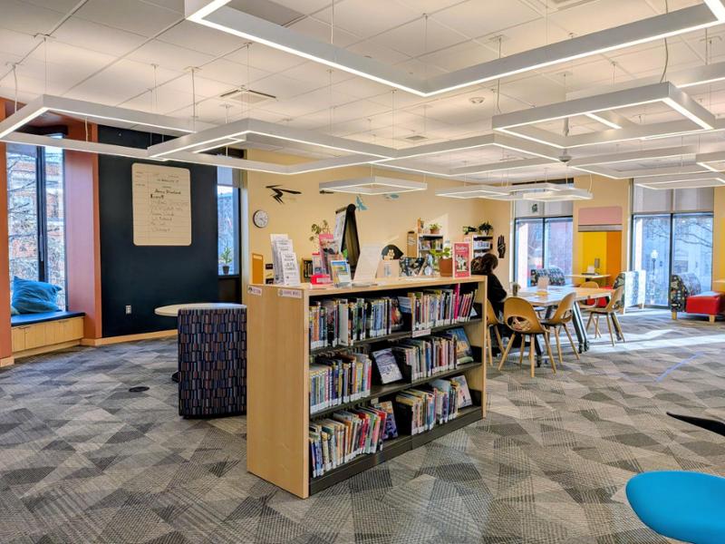 Greenfield LIbrary Teen Room